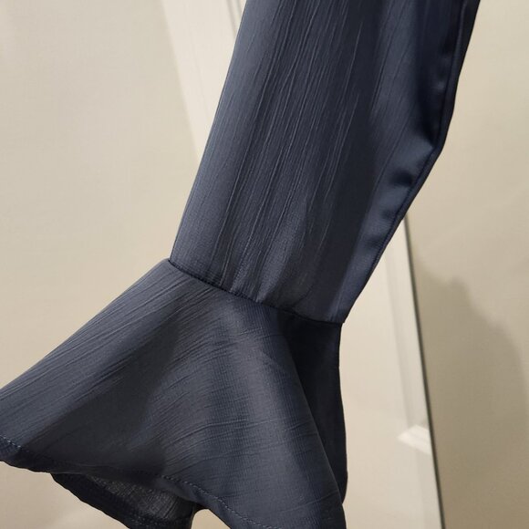 NWT Honey Mini Satin Dress by Chelsea- XS - Blue - Picture 4 of 5